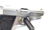 Walther model PPK 9mm/380ACP Stainless Steel - 3 of 4