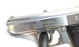 Walther model PPK 9mm/380ACP Stainless Steel - 4 of 4