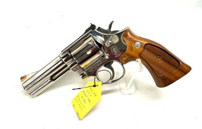 Nickel S&W Model 586 No Dash 357 Mag ** No Credit Card Fees**