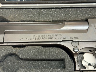 Magnum Research Desert Eagle Original Box Stand and Paperwork 2005 - Image 5 of 7