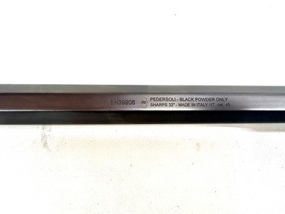 Pedersoli 45 cal sharps Black Powder Rifle - Image 12 of 12