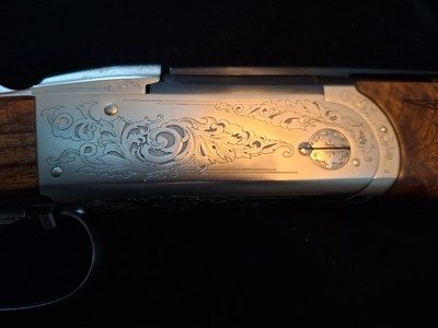 Krieghoff K-20 Vintage Scroll Nickel Parcours 32