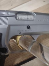 MINT BROWNING BELGIUM Hi-POWER 9mm SILVER CHROME - 5 of 15