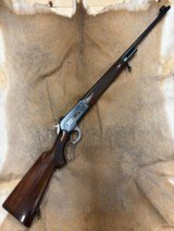 MINTY WINCHESTER MODEL 71 DELUXE 348 ALL ORIGINAL - 1 of 15