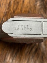 MINT COLT 1911 NATIONAL MATCH .45 ACP ORIGINAL BOX - 8 of 15