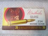 Weatherby 224 New Unprimed Brass - 1 of 5