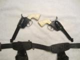 MATTEL FANNER – 50 “COWBOY IN AFRICA” CAP GUN & LEATHER DOUBLE HOLSTER 1960s - 3 of 11