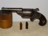 Moore’s Pat. Fire Arms Co. Front Loading .32 Caliber Teat-Fire Single Action Revolver
- 15 of 22