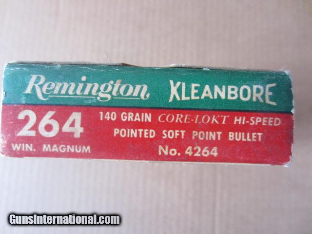 Remington Brand 264 Win mag ammo