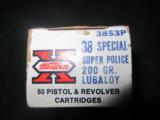 Super X 38 Special Super Police200 Gr - 2 of 3