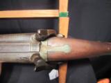 Antique 12ga Double Barrel Muzzle Loader - 7 of 8