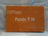 WALTHER BANNER P-38 9MM IN FACTORY BOX - 19 of 20