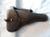 1915 Black Leather Luger Holster made in Hannover Germany - 17 of 18