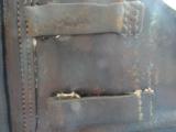 1915 Black Leather Luger Holster made in Hannover Germany - 14 of 18