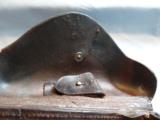 1915 Black Leather Luger Holster made in Hannover Germany - 6 of 18
