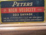 SAVAGE 303 AMMO MFG PETERS - 1 of 8