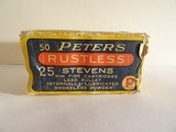 PETERS 25 STEVENS RIM FIRE FULL BOX OF 50 - 2 of 6