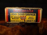 WINCHESTER AND SUPER X AMMO 250 SAVAGE AND 22 HIGH POWER - 5 of 21