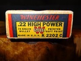 WINCHESTER AND SUPER X AMMO 250 SAVAGE AND 22 HIGH POWER - 7 of 21