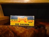 WINCHESTER AND SUPER X AMMO 250 SAVAGE AND 22 HIGH POWER - 14 of 21