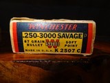 WINCHESTER AND SUPER X AMMO 250 SAVAGE AND 22 HIGH POWER - 3 of 21