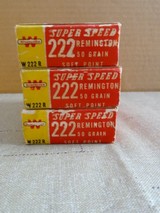WINCHESTER SUPER SPEED 222 REMINGTON SOFT POINT - 2 of 7