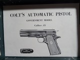 COLT GOVERMENT MODEL 45 PRE 70 - 18 of 19