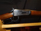 Winchester Model 1894 30-30 Pre-64 made in 1950 - Hand Engraved - 2 of 10