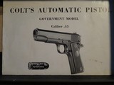 GOVERMENT MODEL 45 AUTOMATIC PISTOL - 21 of 23