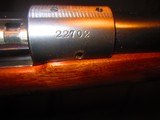 WINCHESTER PRE WAR MODEL 70 CARBINE 22 HORNET - 7 of 17