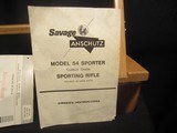 ANSCHUTZ M54 SAVAGE IMPORT - 3 of 14