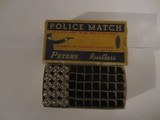PETERS POLICE MATCH AMMO 32 S&W LONG
98 GRAIN WADCUTTER - 5 of 6