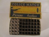 PETERS POLICE MATCH AMMO 32 S&W LONG
98 GRAIN WADCUTTER - 6 of 6