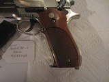 SMITH & WESSON MODEL 39-2 NICKEL 9MM - 2 of 6