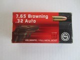 GECO 32AUTO/7.65 BROWNING 73 GR FMJ 50 ROUND BOX - 1 of 2