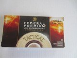 FEDERAL PREMIUM LAW ENFORCMENT
40 CAL S&W 180 GRAIN TACTICAL - 1 of 2