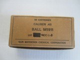 WINCHESTER OLIN MATHIESON CHEMICAL CORP 45ACP - 1 of 1