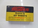 WESTERN SUPER X 257 ROBERTS 117 GRAIN SOFT POINT - 1 of 3