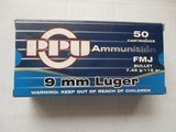 PPU 9MM 115 GRAIN FMC 2 AVALIBLE - 1 of 2