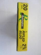 REMINGTON 20 GA RIFLED SLUGS 5 PACK - 2 of 2