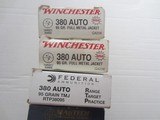 SIX BOXES OF 380 ACP AMMO ALL ONE PRICE - 3 of 3