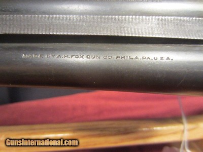 FOX STERLINGWORTH 12 GA SERIAL 95530 - Image 6 of 9