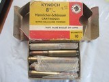 KYNOCH 8MM MANNLICHER-SCHONAUER
AMMO BOX OF TEN - 4 of 4