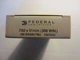 FEDERAL 308
150 GRAIN FMJ - 2 of 2