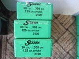 SIERRA 308 DIA
125GRAIN SPITZER 3 BOXES AVALIBLE - 1 of 1