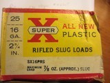SUPER X 16GA FULL BOX OF 25 RIFLED SLUGS - 2 of 5
