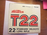 WESTERN T22 BRICK OF 500 ROUNDS - 2 of 2