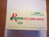 REMINGTON PISTOL MATCH 22 L.R. 500 RD BRICK - 1 of 2