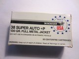WINCHESTER 38 SUPER AUTO + P - 1 of 2