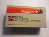 WINCHESTER SUPER X 38 SPECIAL - 1 of 2